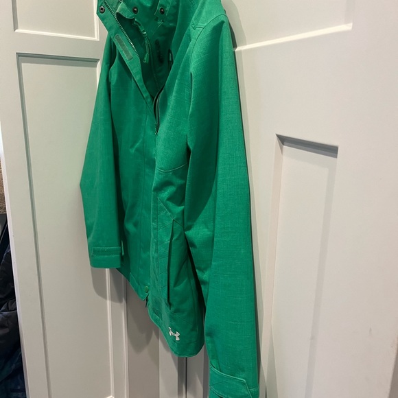Women’s small Under Armour Green Ski Jacket winter jacket - Picture 2 of 5